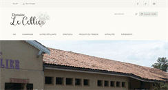 Desktop Screenshot of domainelecellier.fr